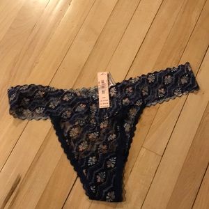 Victoria secret lace thong